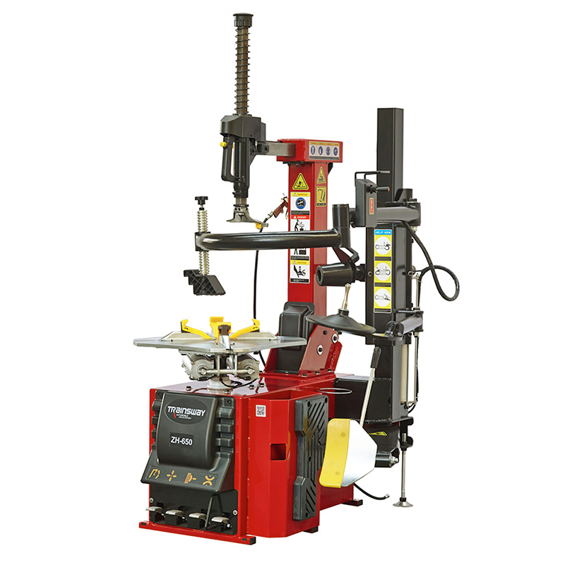 ZH650R/ZH650RA Automatic tyre changer with tilting back post with right help arm
