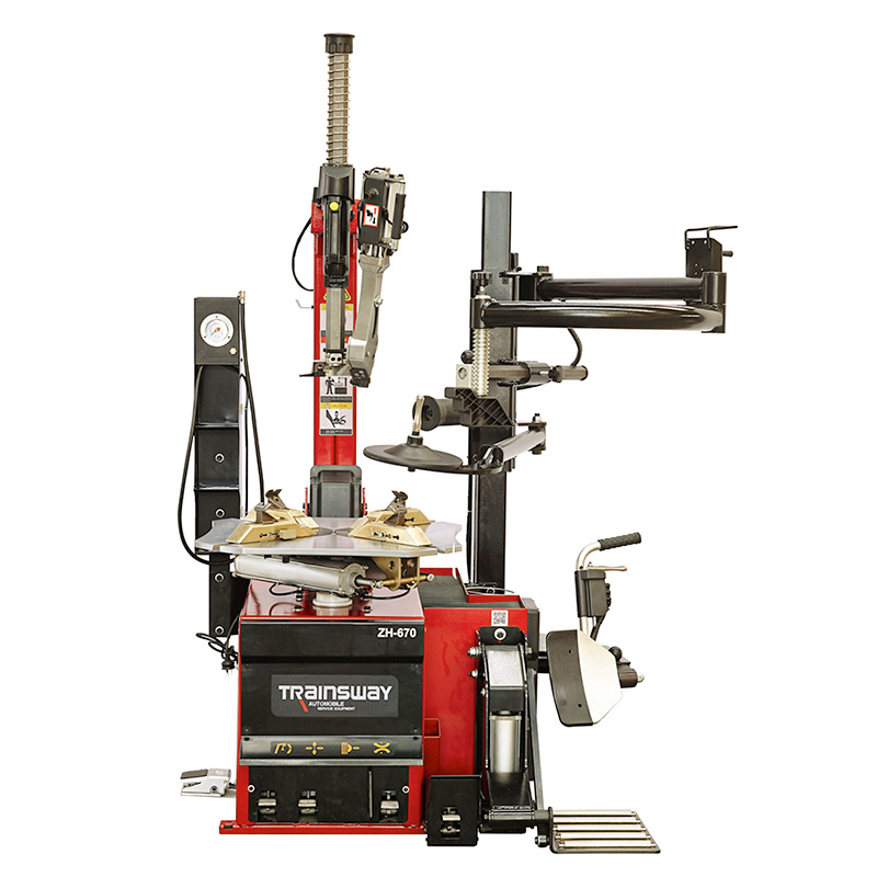 Method for repairing automobile tyre changer